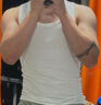 简束（JOONSVIP）男士背心纯色棉质运动健身背心男夏打底修身紧身汗衫弹力保暖背心 白+白（常规款两件装） XL /70kg左右 实拍图