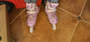 斯威（SWAY） 轮滑鞋儿童溜冰鞋男女童初学者套装滑轮鞋滑冰旱冰鞋成人直排轮 莫紫八轮全闪【专业头盔护具】一体支架 M(适合6-12岁)平时鞋码31-36 实拍图