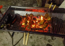 尚烤佳（Suncojia） 户外不锈钢烧烤炉 便携可折叠木炭烧烤架  家用大号木碳烤串炉 实拍图