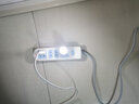 公牛插座排插1.8米3米延长线电源接线板多孔宿舍家用冰箱洗衣机电脑插排带线拖线板插线板多功能电插板 【四插位】3米607 实拍图