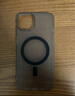 宝茹（BAORU） 苹果手机壳透明磁吸镜头全包软边气囊防摔强磁高透手机套保护套男女款 magsafe晶钻磨砂【透黑色】 iphone 14 promax 实拍图