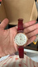 美度（MIDO）瑞士手表 花淅系列 复古红 长动能 时尚优雅 机械皮带女表 实拍图