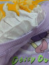 迪士尼童装儿童卫衣不倒绒针织高领男女童上衣新年衣服拜年服女孩 紫底字母印花-女童 130cm 晒单实拍图