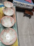 有谷窑 日本进口米饭碗菜盘家用汤碗大面碗深盘碗高脚日式饭碗汤碗面碗 木莲花15cm面碗 红5.9英寸 晒单实拍图