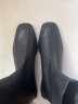 CHARLES&KEITH复古方头拉链低跟时装靴短靴踝靴子女靴CK1-90900090 Black黑色 39 实拍图