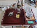 锦格 德国电木茶盘全自动一体套装电器烧水壶家用功夫茶具茶台茶托盘 德国紫檀料配电器版80*50*5cm 实拍图