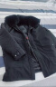 南极人中老年人羽绒服男装爸爸加厚中长款脱卸内胆大码宽松外套冬季衣服 蓝色 3XL(建议160-180斤) 实拍图