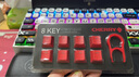 CHERRY 8Key樱桃透光原厂键帽机械键盘键帽更换增补键帽 8键套装【红色】 实拍图