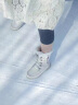 哈尔滨东北户外雪地靴女防水防滑旅行显瘦保暖加绒冬季长筒中筒 灰白(标准码厚袜拍大 39 实拍图