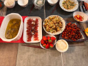 北鼎 Buydeem 碗碟北欧陶瓷盘家用微波炉烤盘蒸烤菜盘烘焙餐具长方形 实拍图