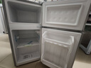 新飞 FRESTEC冰箱小型租房用 一级能效冷 藏冷冻两用1-2人家用小冰箱 出租房双门电冰箱办公室两门 25年升级 76A128LS一级能效【带净味盒】银 实拍图
