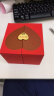 珍尚银【中国黄金】久伴钟爱玫瑰花礼盒送女朋友老婆妈妈高档潮流包装盒 实拍图