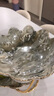 赟娅欧式多层陶瓷水果盘客厅茶几家用干果糖果果盘蛋糕架甜品台点心盘 【石纹】大号双层果盘 实拍图
