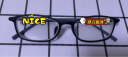 派丽蒙（PARIM） 高度近视眼镜女复古可配近视防蓝光眼镜防辐射眼镜框近视架82423 B2-黑-内灰外黑 晒单实拍图