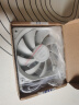 Thermalright 利民 TL-C12C C12C-S C12CW-S机箱ARGB温控工包风扇支持风扇PWM/ARGB串联控制 12cm散热机箱风扇 TL-C12CW白框无光工包风扇 实拍图