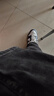 NIKE耐克DUNK LOW(GS)中大童运动鞋女鞋春夏黑白熊猫CW1590-100 35.5 实拍图