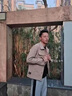 gxmy牛仔外套男春秋季新款潮流休闲运动夹克套装男一套搭配衣服男装潮 2801卡其+百搭白T+Y11裤 XL 【120-140斤】 实拍图