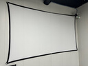 宏影（HONGYING）投影仪幕布软布简易幕布100英寸壁挂投影布幕布 实拍图