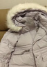 森马（Semir）森马羽绒服女中长款大毛领24冬新款工装风保暖外套109724113016 实拍图