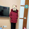 俞兆林（YUZHAOLIN）中老年女装妈妈冬装外套2023新款老年人棉服女中长款棉袄加绒加厚 紫红色 3XL(建议120-135斤穿） 晒单实拍图