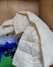 雪中飞轻薄羽绒内胆女式2025年新款秋冬季专柜薄款羽绒服女外套 米白【新国标90绒】 3XL (180) 【建议135-150斤】 实拍图