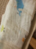 洁丽雅纯棉6层纱布小毛巾3条卡通海洋印花童巾口水巾新生婴儿洗脸洗澡巾 实拍图