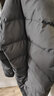 李宁 棉服男冬季长款加厚保暖过膝防风连帽外套羽绒服 黑色（棉服） 3XL 实拍图