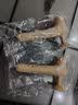 工途加厚门把手保护套卧室防磕碰卫生间硅胶防撞垫吸盘式保护套 两个装(姜黄色) 实拍图