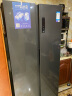 美的冰箱468升对开门冰箱双开门两门家用电冰箱一级能效双变频风冷无霜智能超薄可嵌入冰箱  BCD-468WKPZM(E) 实拍图