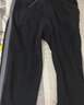 GXG 男装  黑色肌理绒感休闲宽松束脚休闲裤男士 冬季新款 黑色 3XL 实拍图
