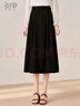 初申春秋半身裙女职业通勤OL高腰中长款气质A字大摆裙S13QB2865 实拍图