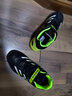 回力童鞋儿童足球鞋2025春季新款男童碎钉软底防滑训练鞋学生运动鞋 黑荧光绿 36码 内长约23.8cm 实拍图