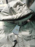 雪中飞羽绒服鸭绒男秋冬季短款连帽防风加厚温暖时尚休闲商务百搭外套男 月光银 L (175) 实拍图