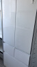 松下（Panasonic）大白PRO 460升家用多门冰箱一级能效五开门大容量580mm超薄嵌入式冰箱NR-JW46BGB-W珍珠白 晒单实拍图