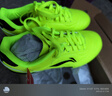 李宁足球鞋TF碎钉鞋儿童青少年足球训练鞋防滑耐磨学生成人比赛运动鞋 绿/黑【碎钉款】 34 适脚长20-21cm 实拍图