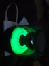 aiwa爱华AH-1蓝牙音响琉璃蓝牙音箱家用3d环绕大音量透明彩灯音响 黑色 晒单实拍图