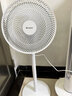 格力（GREE）电风扇家用落地扇办公室宿舍立式台地两用七叶大风量多角度摇头轻音风扇落地 FS-3015h7珠白机械款 实拍图