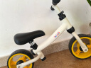 可优比（KUB）儿童平衡车无脚踏滑步车18个月-3岁男女宝宝学步车溜溜滑行车 奶油白【经典小童入门款】 实拍图