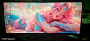 AOC 爱攻&保时捷联名定制款 34英寸QD-OLED WQHD 240Hz 0.03ms 原生10bit HDR400 曲面电竞显示器PD34 实拍图