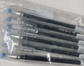 百乐（PILOT）子弹头G1中性笔啫喱笔水笔签字笔学生考试笔大容量BL-G1-5T 0.5mm蓝色6支装 实拍图
