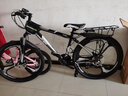 永久（FOREVER）山地自行车男越野单车变速赛车26英寸学生成年大人女成人 铝架三刀-黑灰【超强减震 超轻铝架】 26寸30速【适合:160-180cm】 实拍图