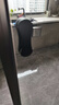 顶耐（TOPNIKE）免打孔粘贴推拉门移门拉手抽屉柜门小把手门窗玻璃沐浴门扣手自粘 黑色一只/配双面胶+螺丝 实拍图