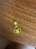菜百首饰 黄金吊坠 足金可爱星星 天使 宝宝吊坠 计价 HJ 足金项坠（不含链） 约2.19g 实拍图