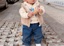 幼歌（YOUGE） 宝宝马甲冬季男女童坎肩外穿婴幼儿上衣加厚毛毛衣外套 小熊 80cm 晒单实拍图