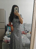 沂懿连衣裙女裙子夏天女装2025新款少女感显瘦遮肚子长裙小个子温柔风 假两件蝴蝶结连衣裙【灰色】 M 【建议95-110斤】 实拍图