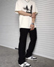 JEANSWEST CLUB真维斯休闲裤男直筒工装裤春季宽松大码垂感阔腿男士运动百搭裤子 实拍图