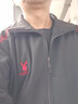 花花公子运动套装男士三件套春秋季新款爸爸装大码中老年人休闲跑步运动服 707黑色【冬款加绒加厚三件套】 XL【建议121-140斤左右】 实拍图