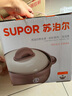 苏泊尔（SUPOR）砂锅耐高温干烧不裂煲汤煲仔饭砂锅中药煎药药壶炖锅汤锅陶瓷锅 深汤煲【小米粥/适用1-2人】 2L 实拍图