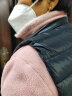 啄木鸟（TUCANO）冬季抓绒衣女男外套毛衫摇粒绒厚款户外双面穿珊瑚绒外套加绒卫衣 KY1008S橡皮粉-女 XL 实拍图