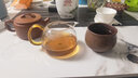 MUMU高档水晶红酒杯子家用轻奢风勃艮第高脚杯醒酒器酒具套装新婚礼物 勃艮第高脚杯【2个杯】 500ml 实拍图